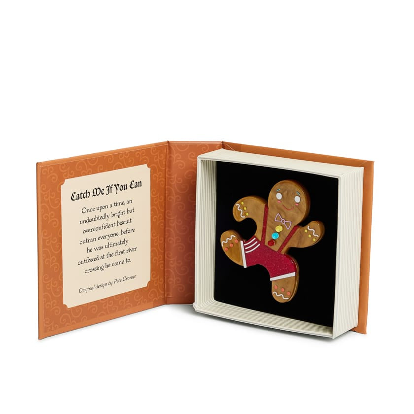 Catch Me If You Can Brooch BookGeek