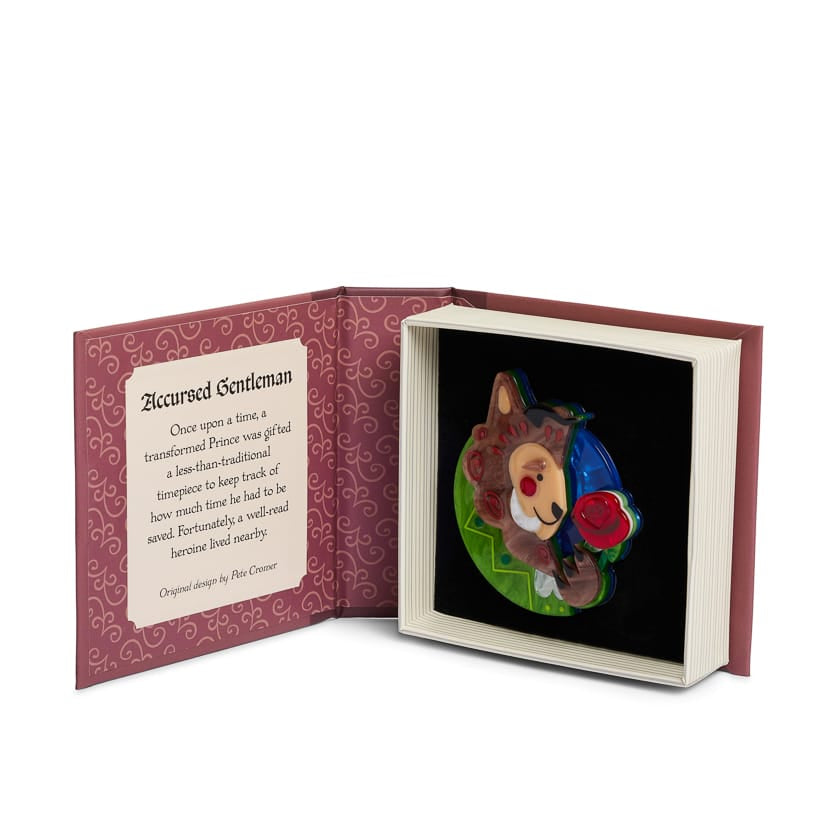 Accursed Gentleman Brooch BookGeek