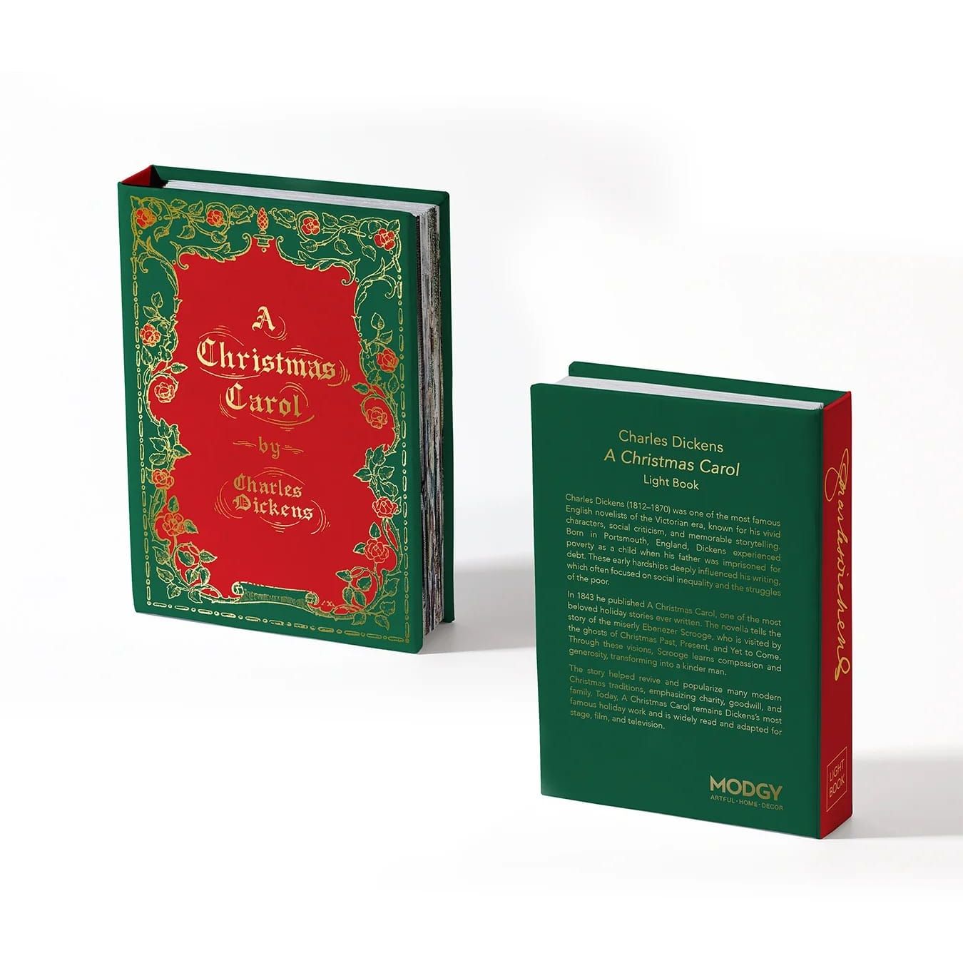A Christmas Carol Light Book BookGeek