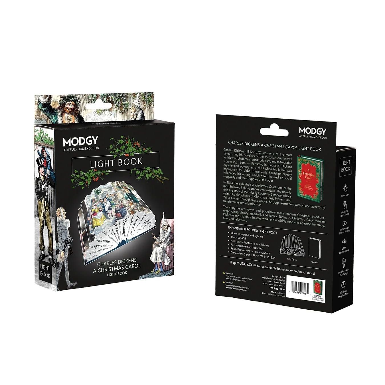 A Christmas Carol Light Book BookGeek