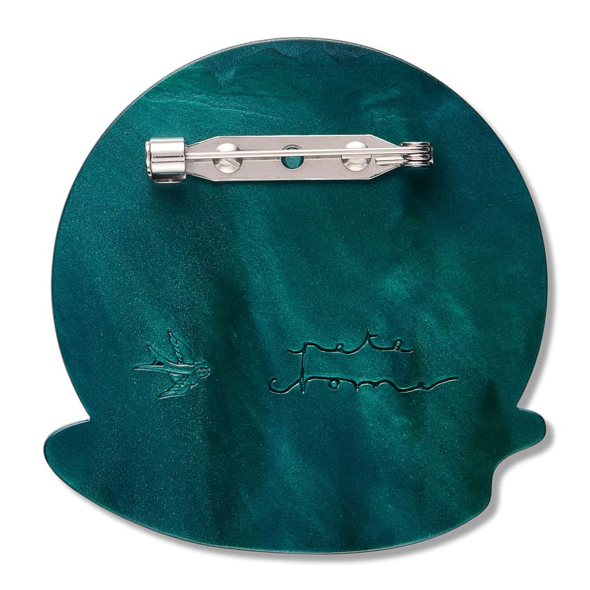 Beauty Sleep Brooch BookGeek