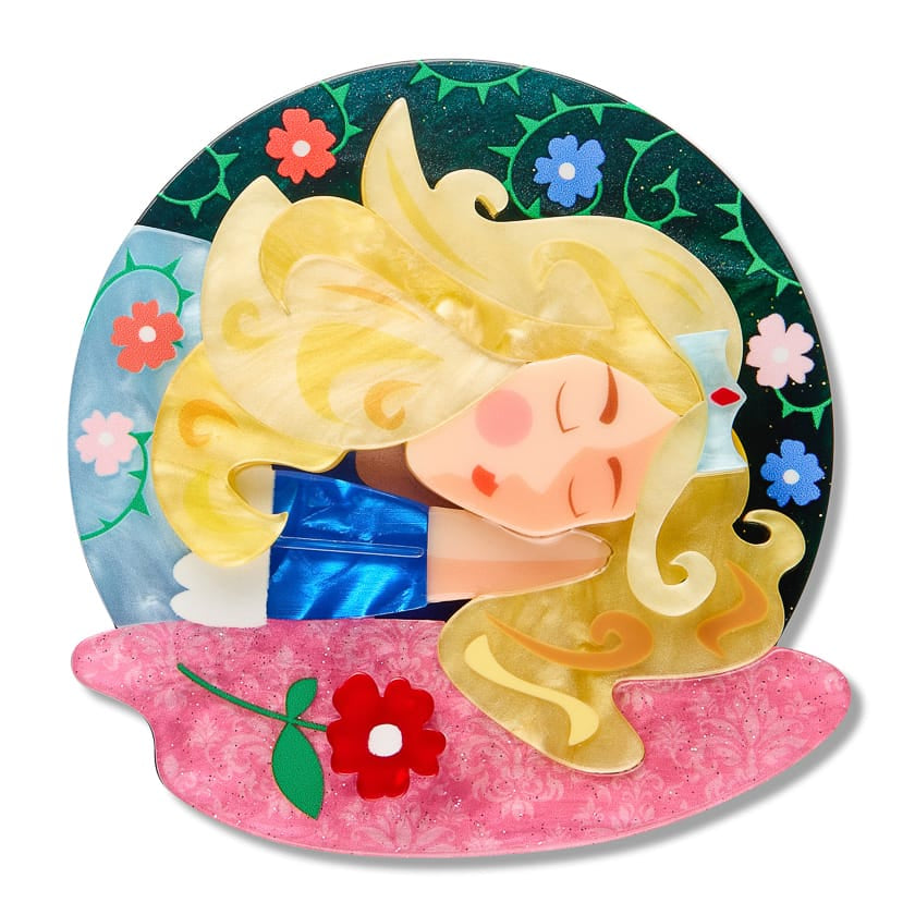 Beauty Sleep Brooch BookGeek