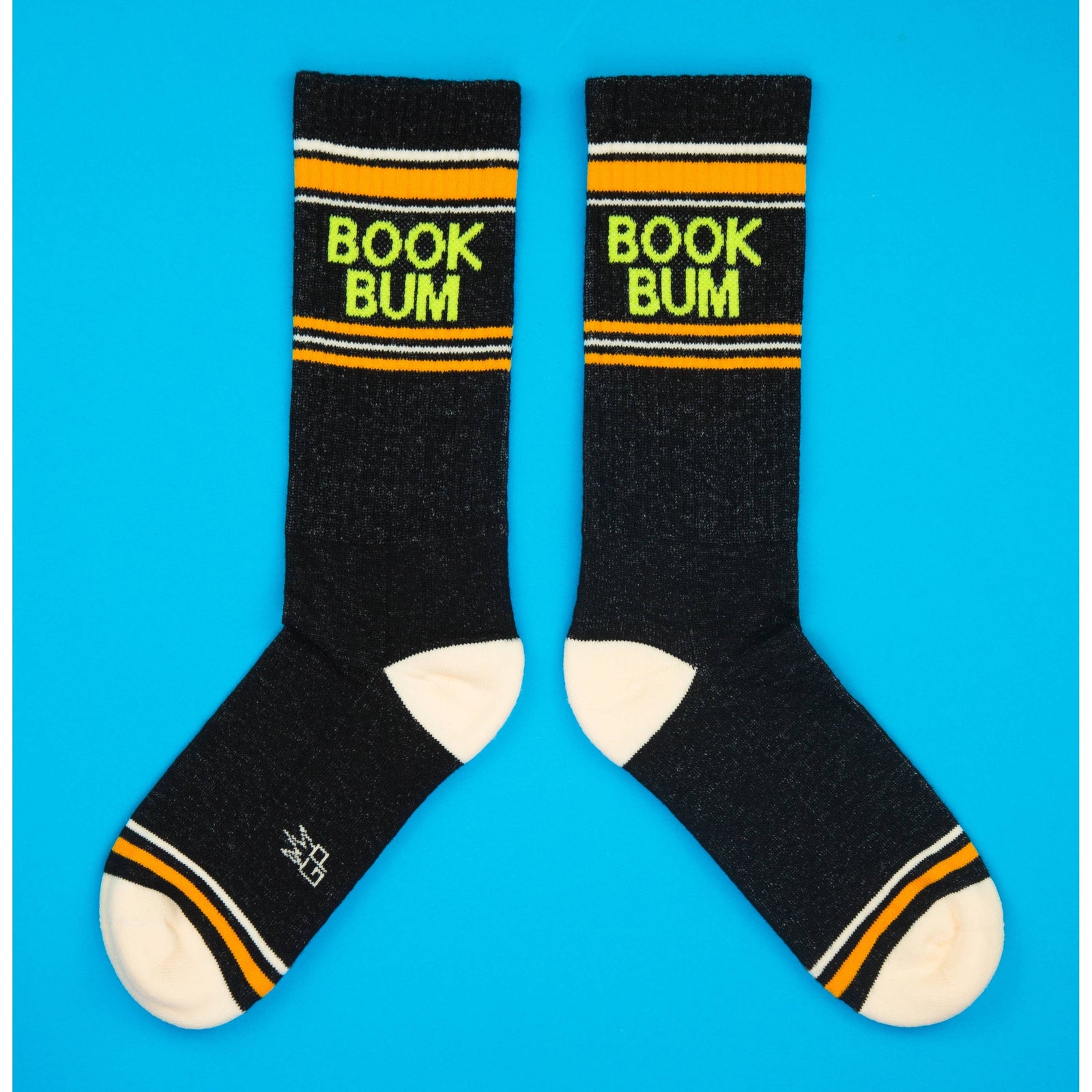 Book Bum Gym Crew Socks BookGeek