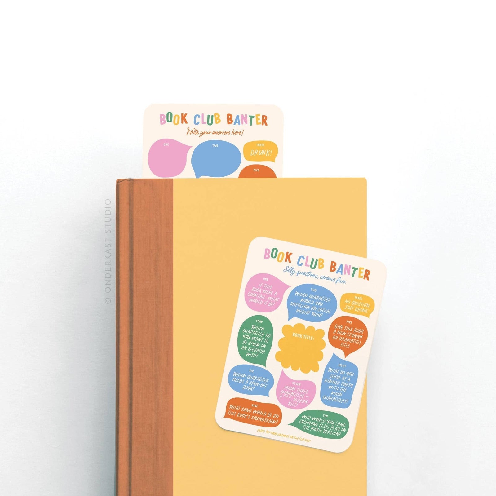 Book Club Banter Book Review Cards BookGeek