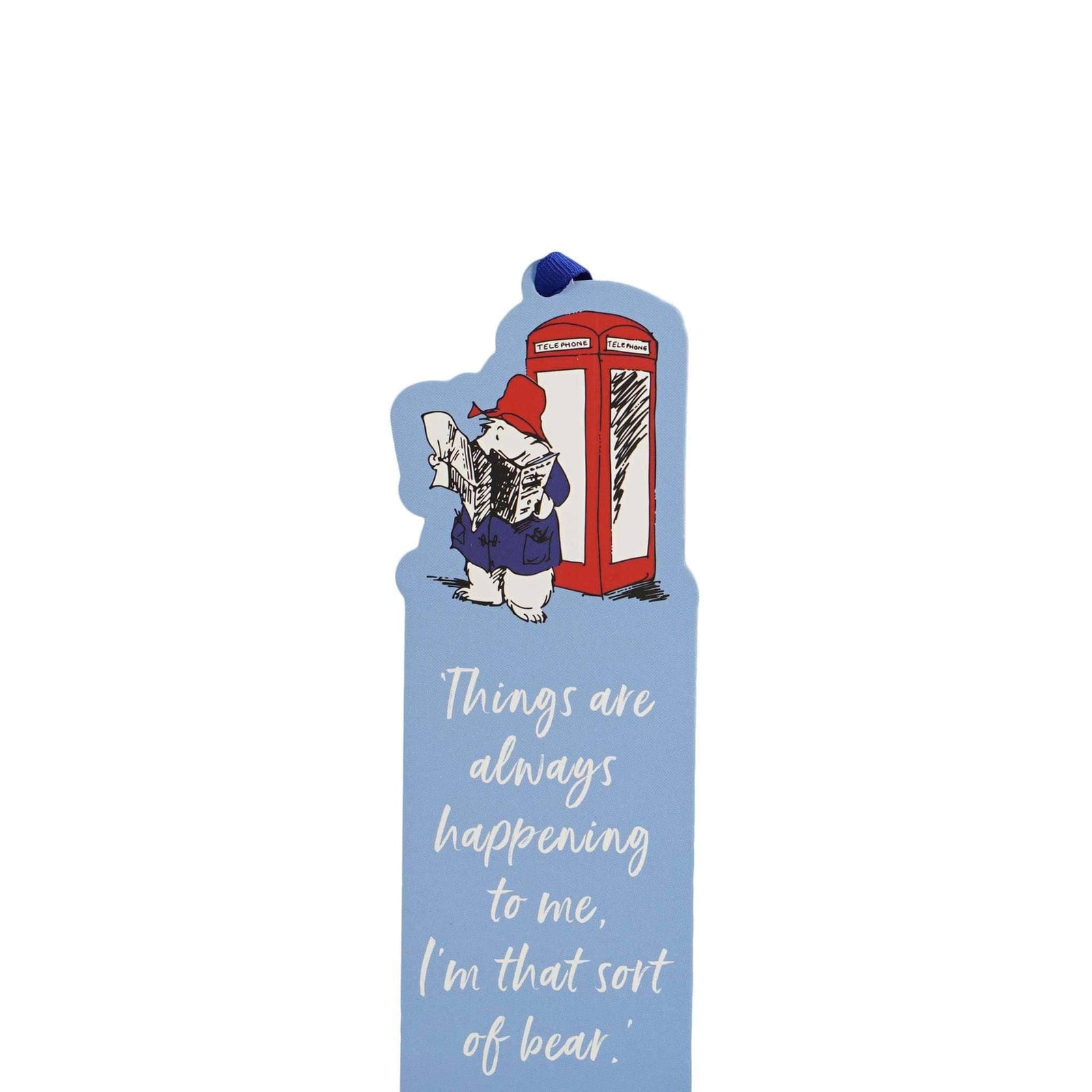 Bookmark Paper Shaped - Paddington (Phone Box) BookGeek