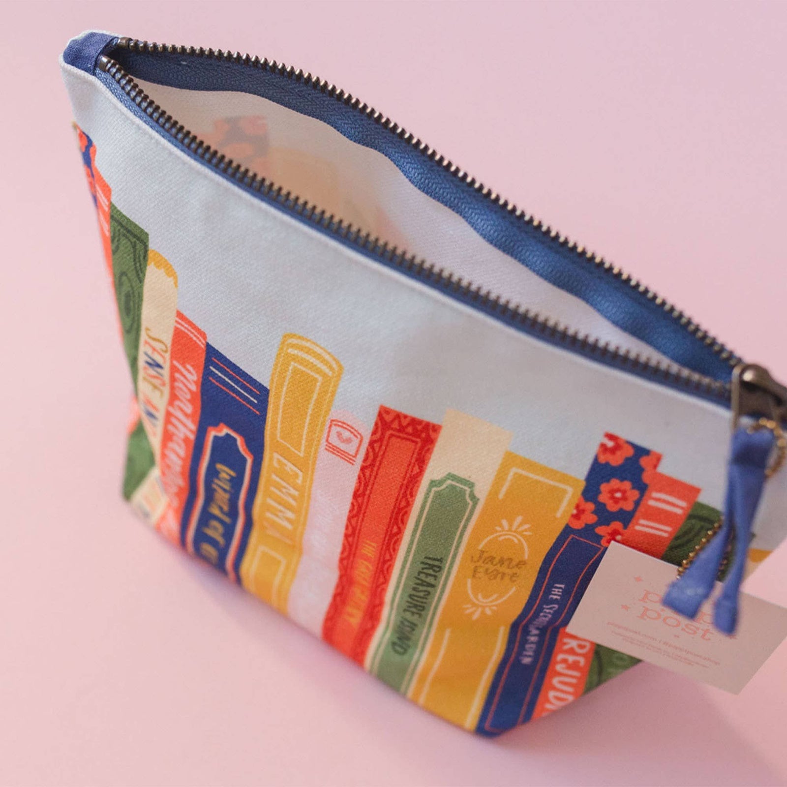 Books Canvas Pouch BookGeek