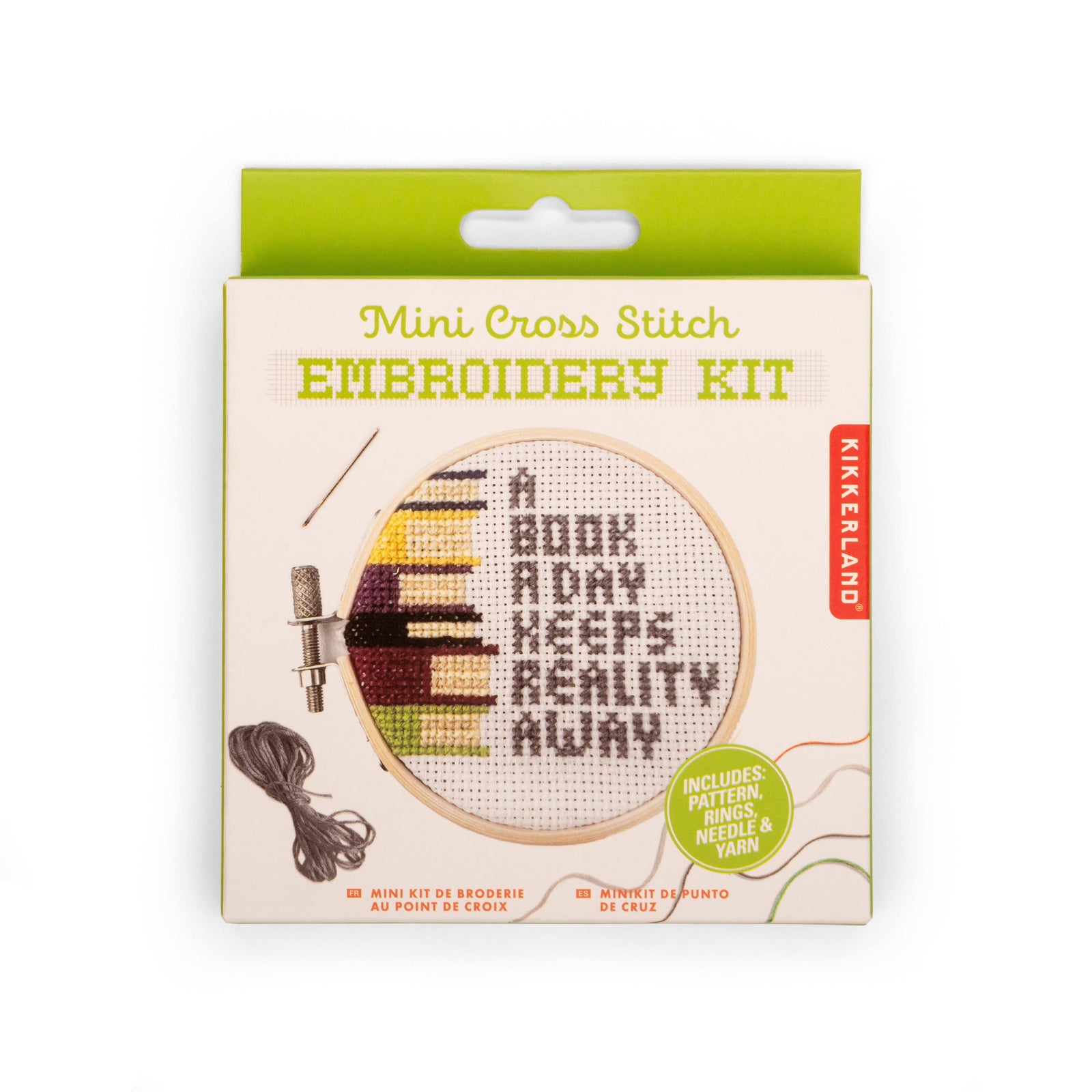 Books Mini Cross Stitch Embroidery BookGeek