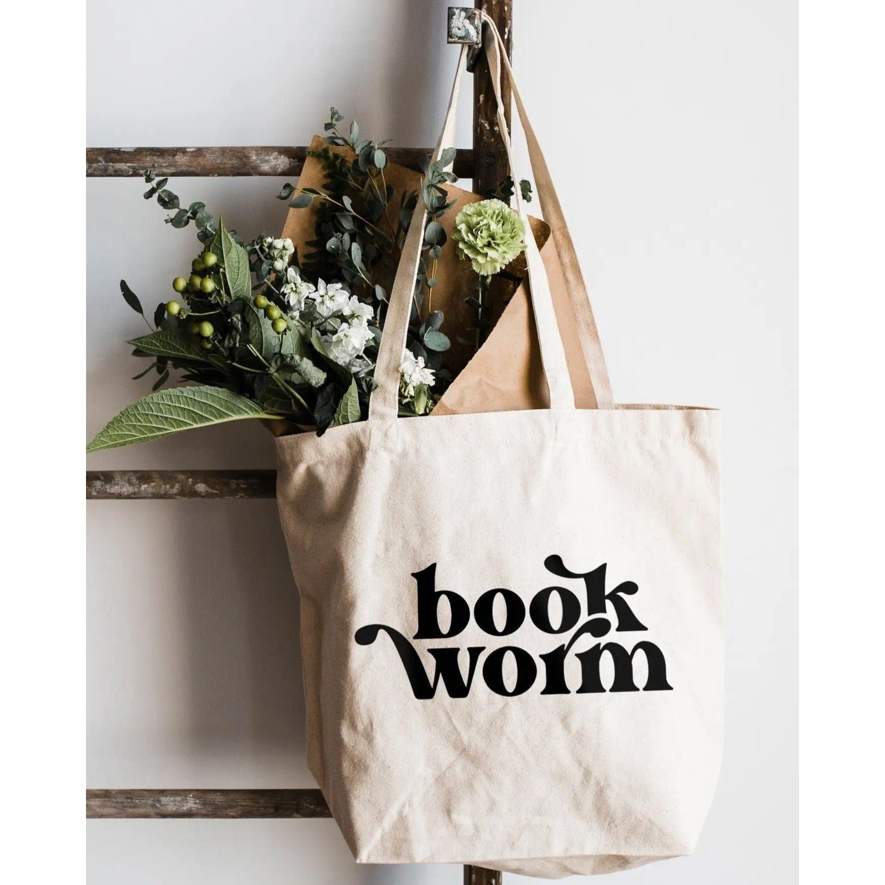 Bookworm Tote Bag BookGeek