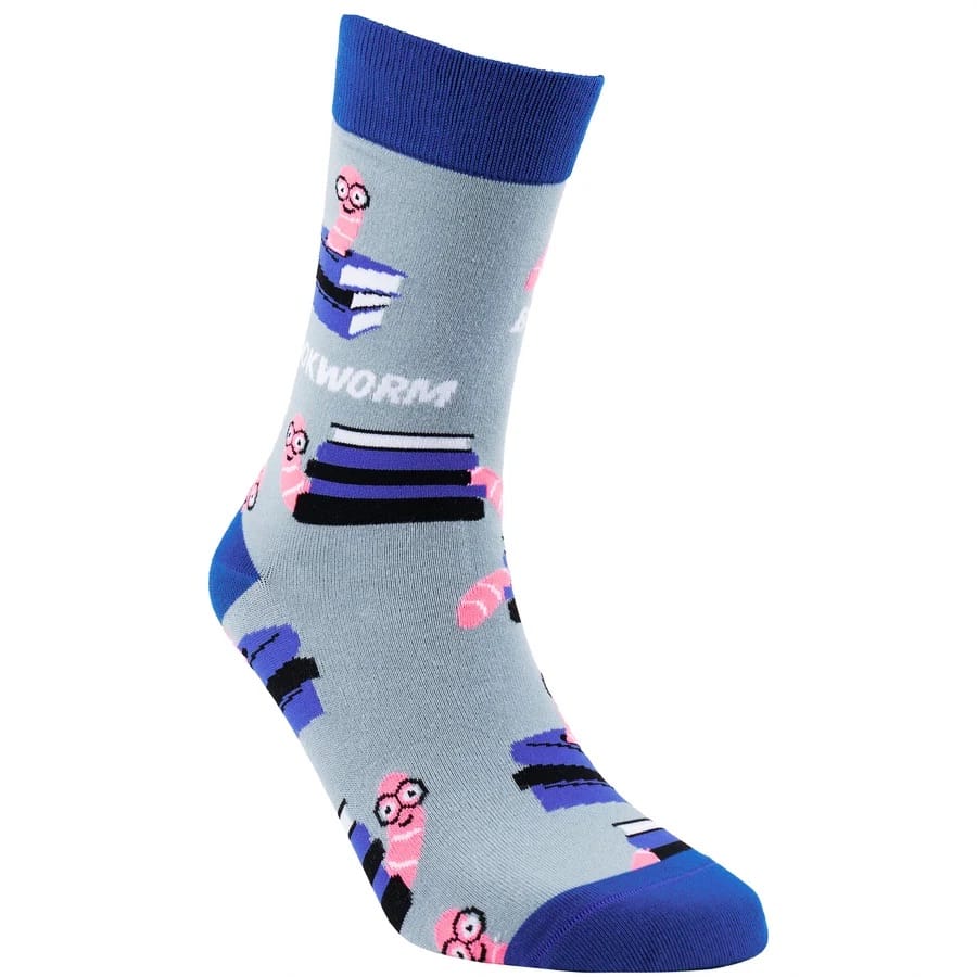 Bookworm Unisex Bamboo Socks BookGeek