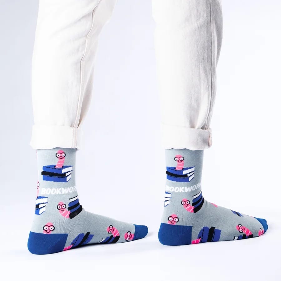 Bookworm Unisex Bamboo Socks BookGeek