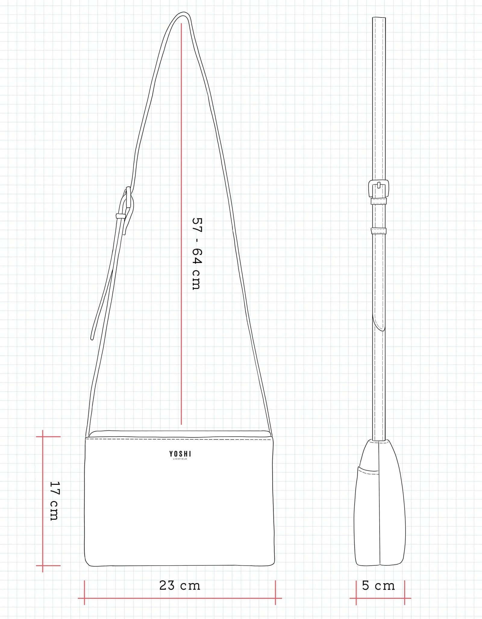 Bookworm Yellow Leather Cross Body Bag BookGeek