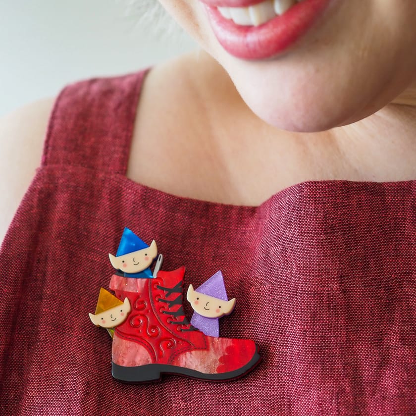 Business Accumen Brooch BookGeek