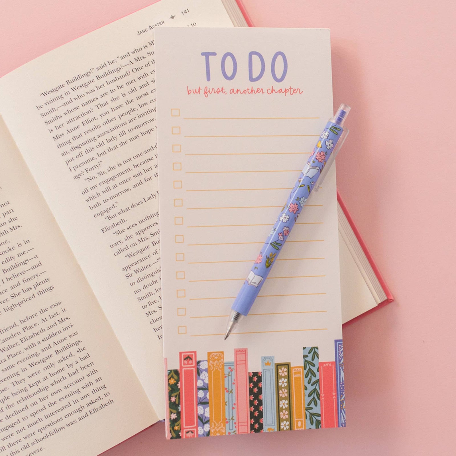 But First Another Chapter Books To-Do Notepad BookGeek