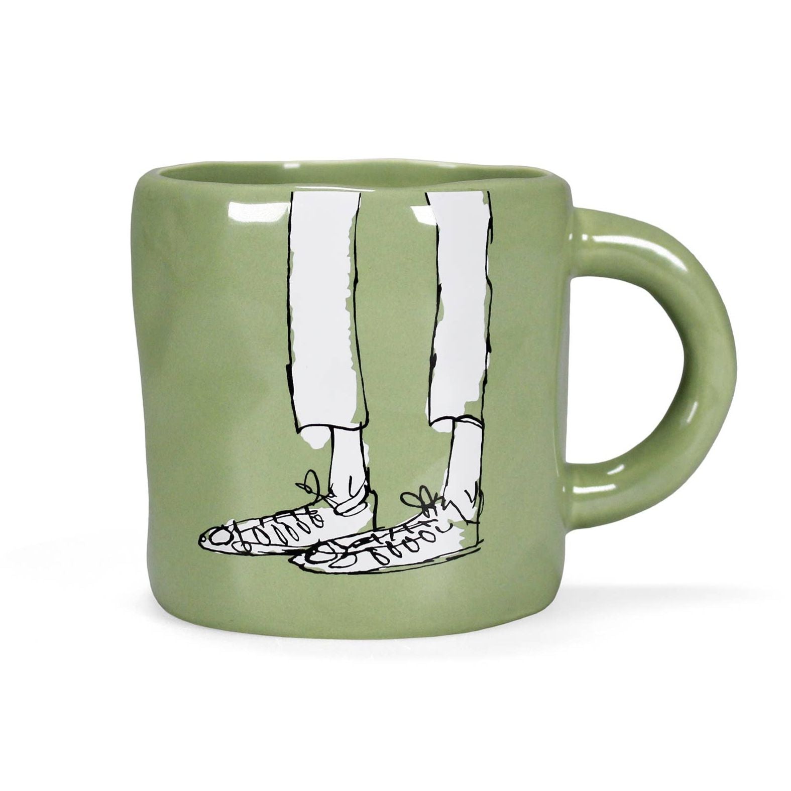 Ceramic Wonky Shaped Mug Roald Dahl The BFG BookGeek