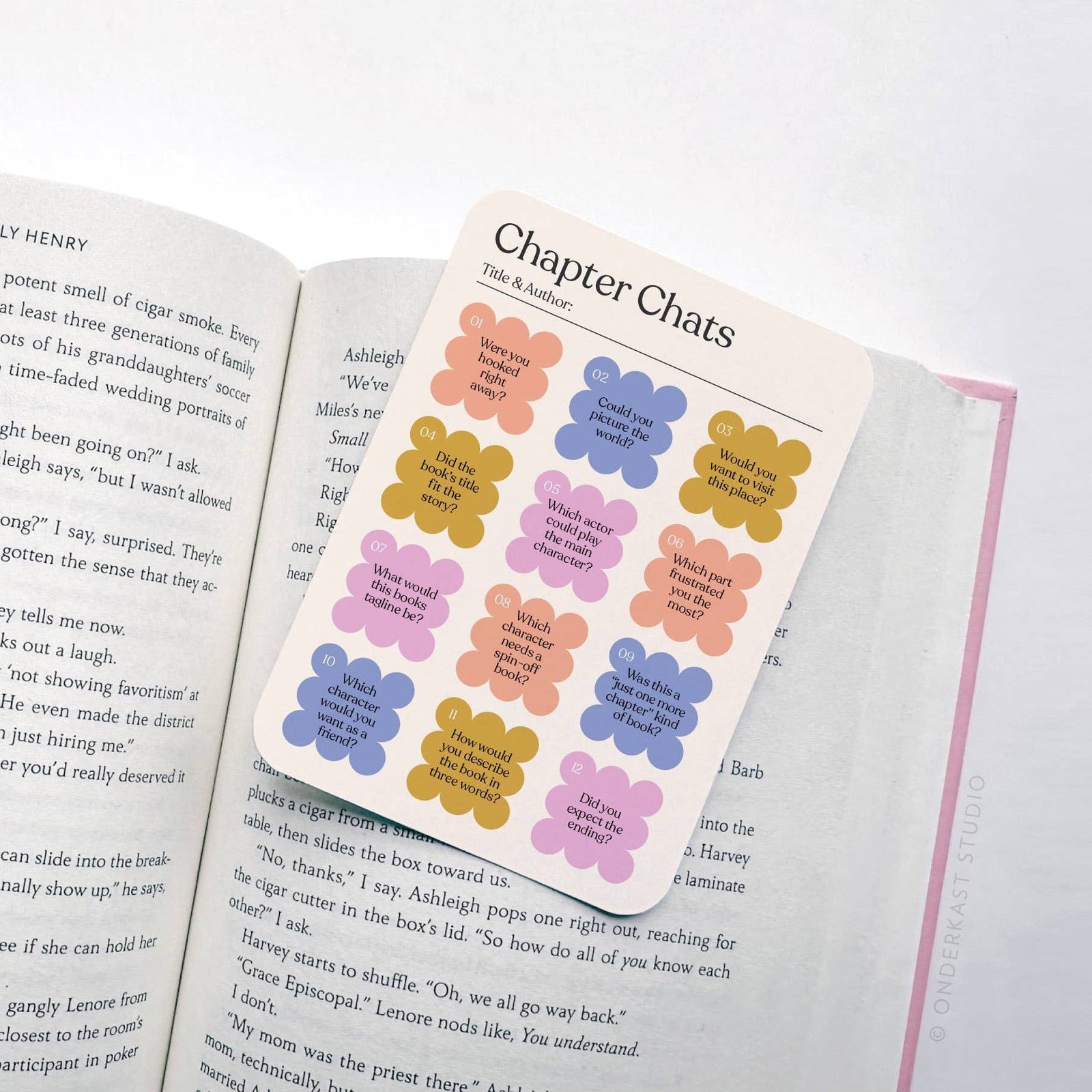 Chapter Chats Book Review Cards BookGeek