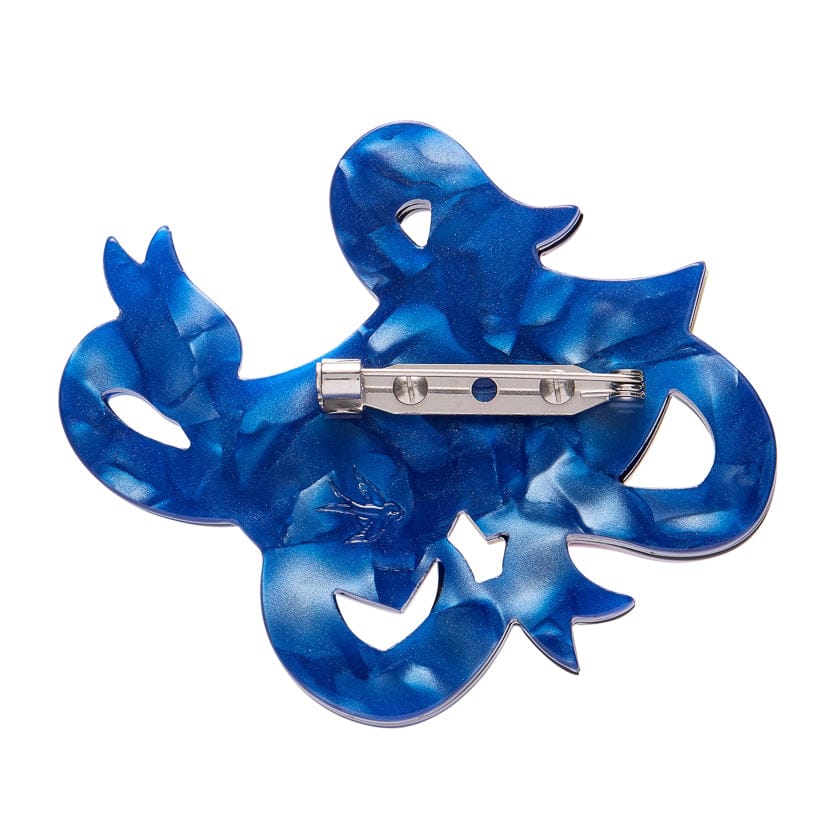 Comedy & Tragedy Brooch BookGeek