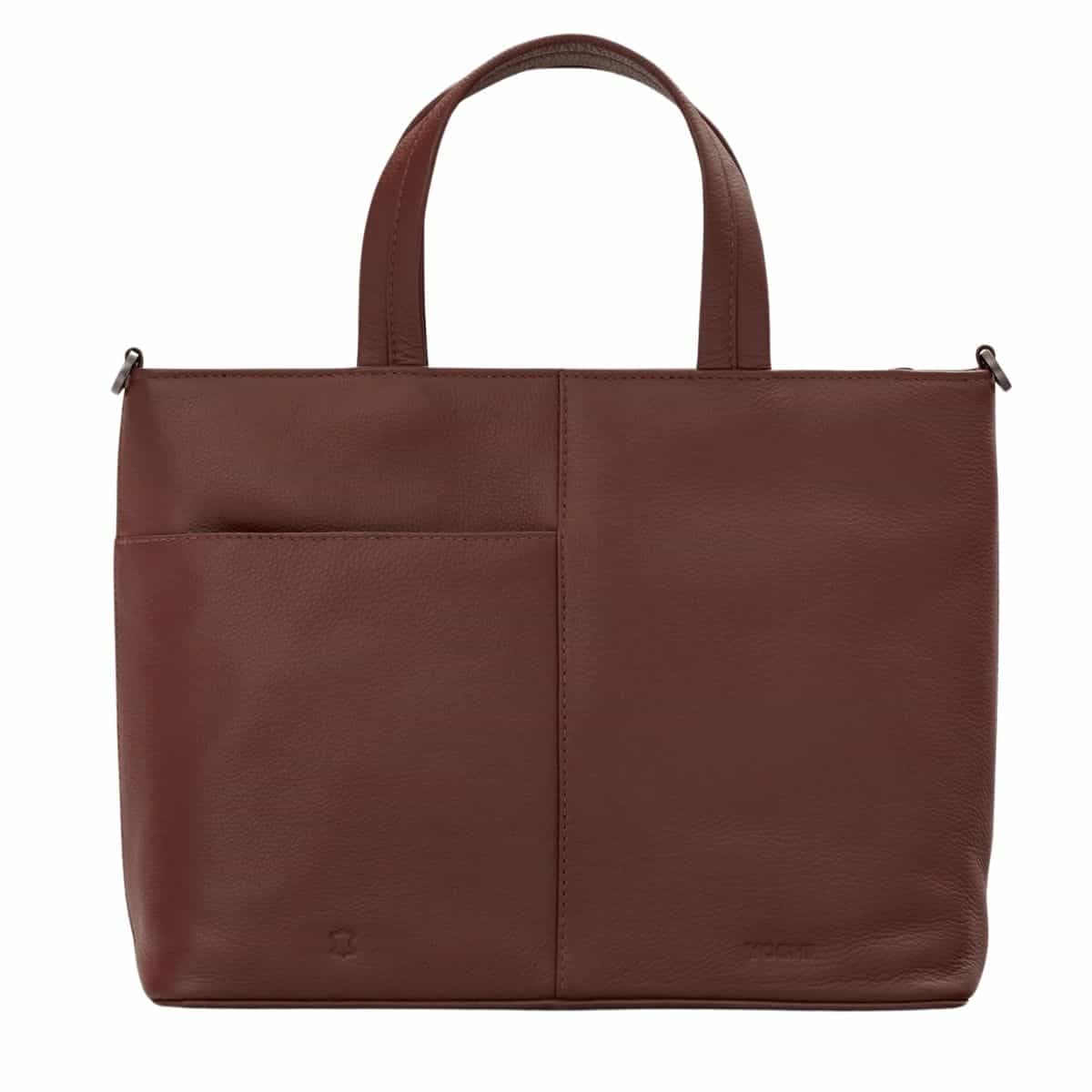 Curiosity Bookshop Brown Leather Multiway Grab Bag BookGeek