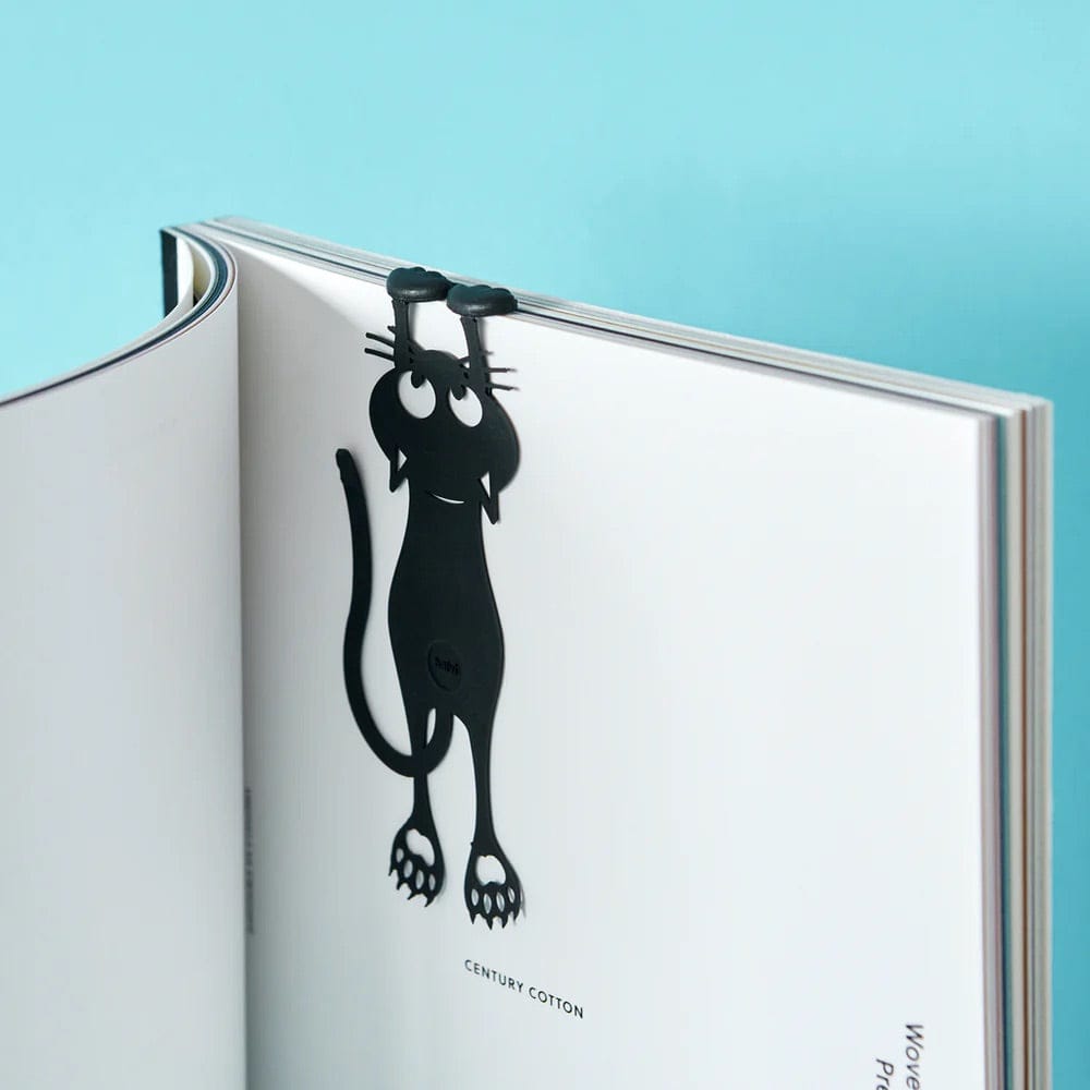Curious Cat Bookmark BookGeek