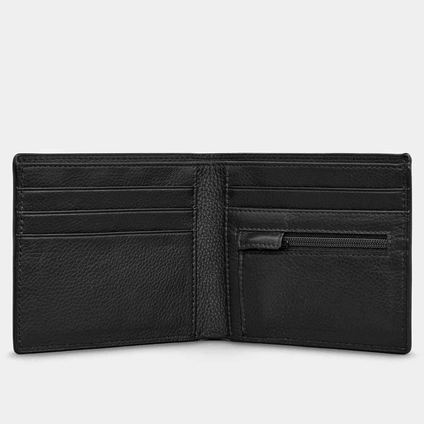 Dickens Bookworm Black Leather Wallet BookGeek