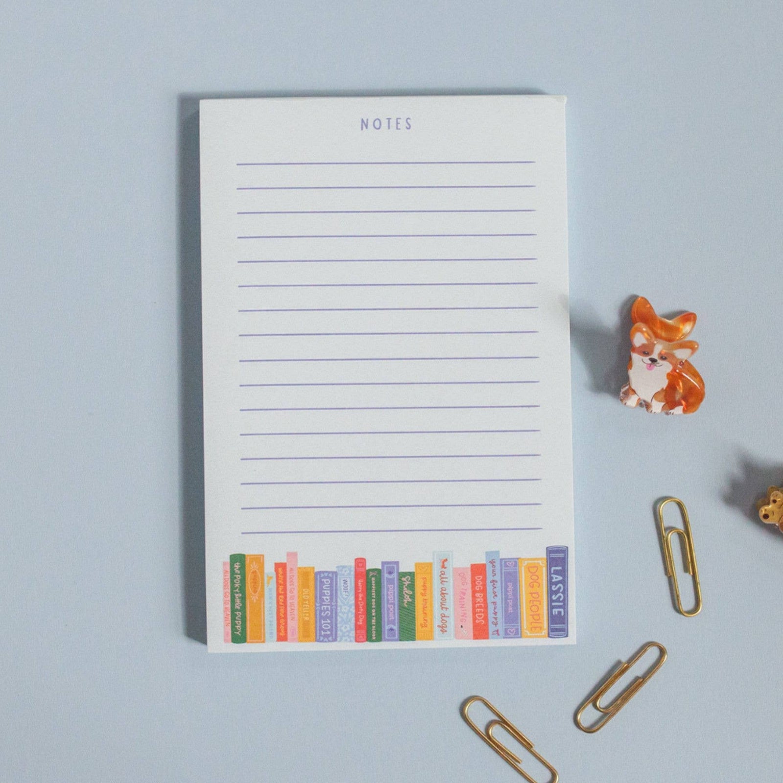 Dog Books 4x6 Notepad BookGeek