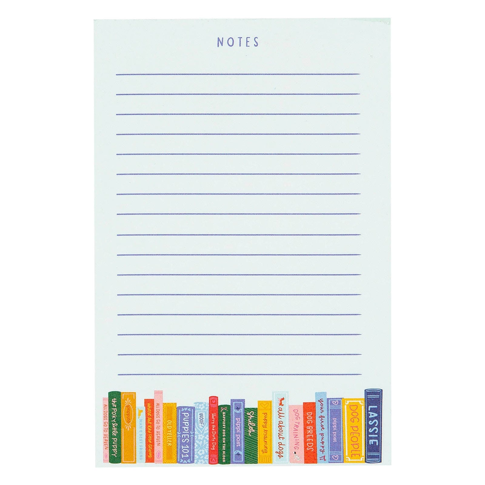 Dog Books 4x6 Notepad BookGeek