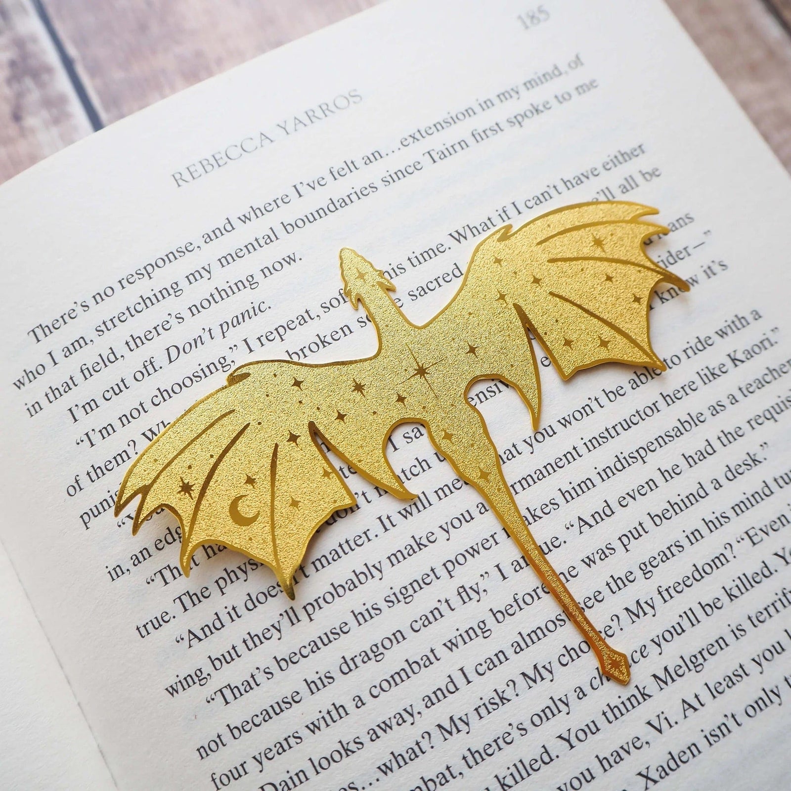 Dragon Brass Bookmark BookGeek