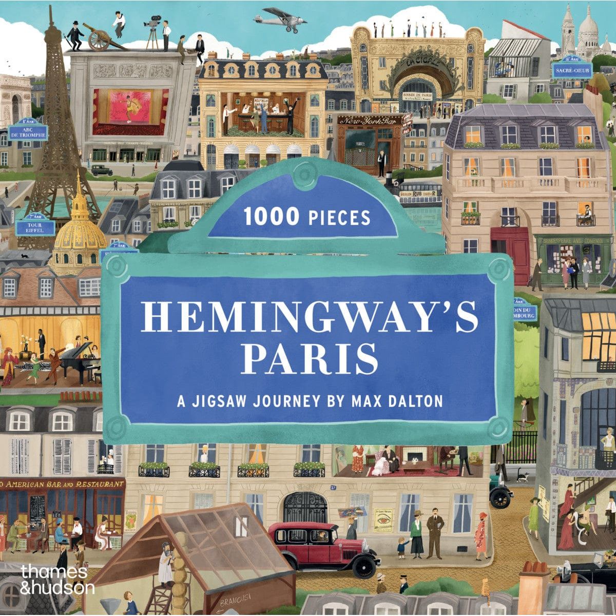 Hemingway's Paris Jigsaw Puzzle BookGeek