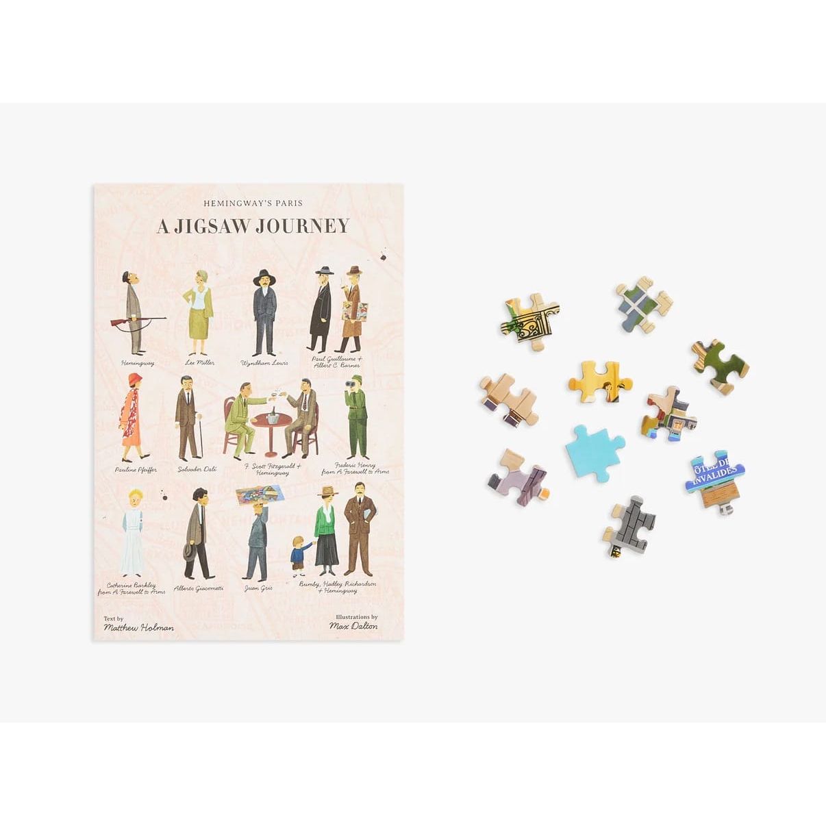 Hemingway's Paris Jigsaw Puzzle BookGeek
