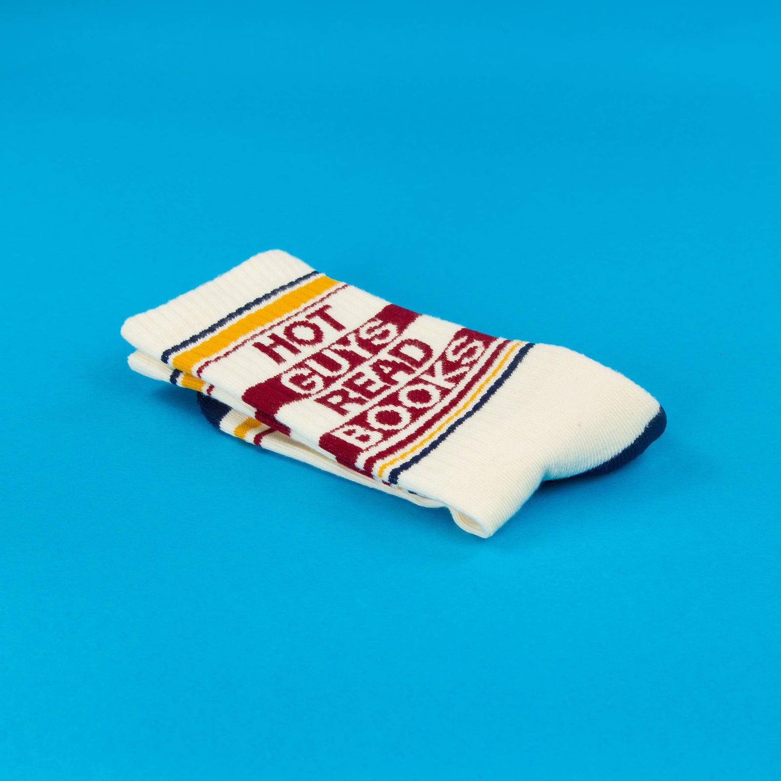 Hot Guys Read Books Gym Crew Socks BookGeek