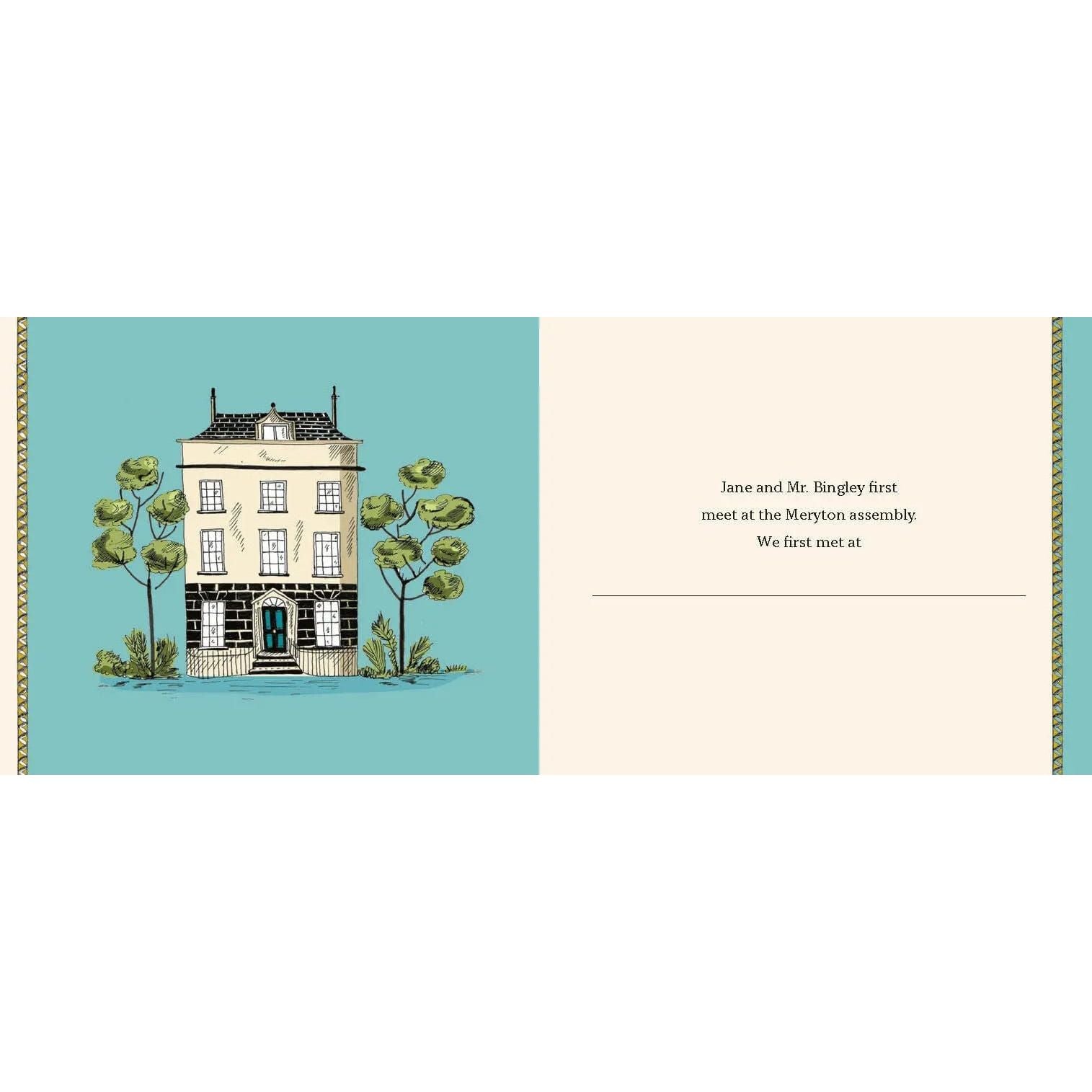 How Ardently I Admire & Love You: A Fill-in Book Inspired by Pride and Prejudice BookGeek