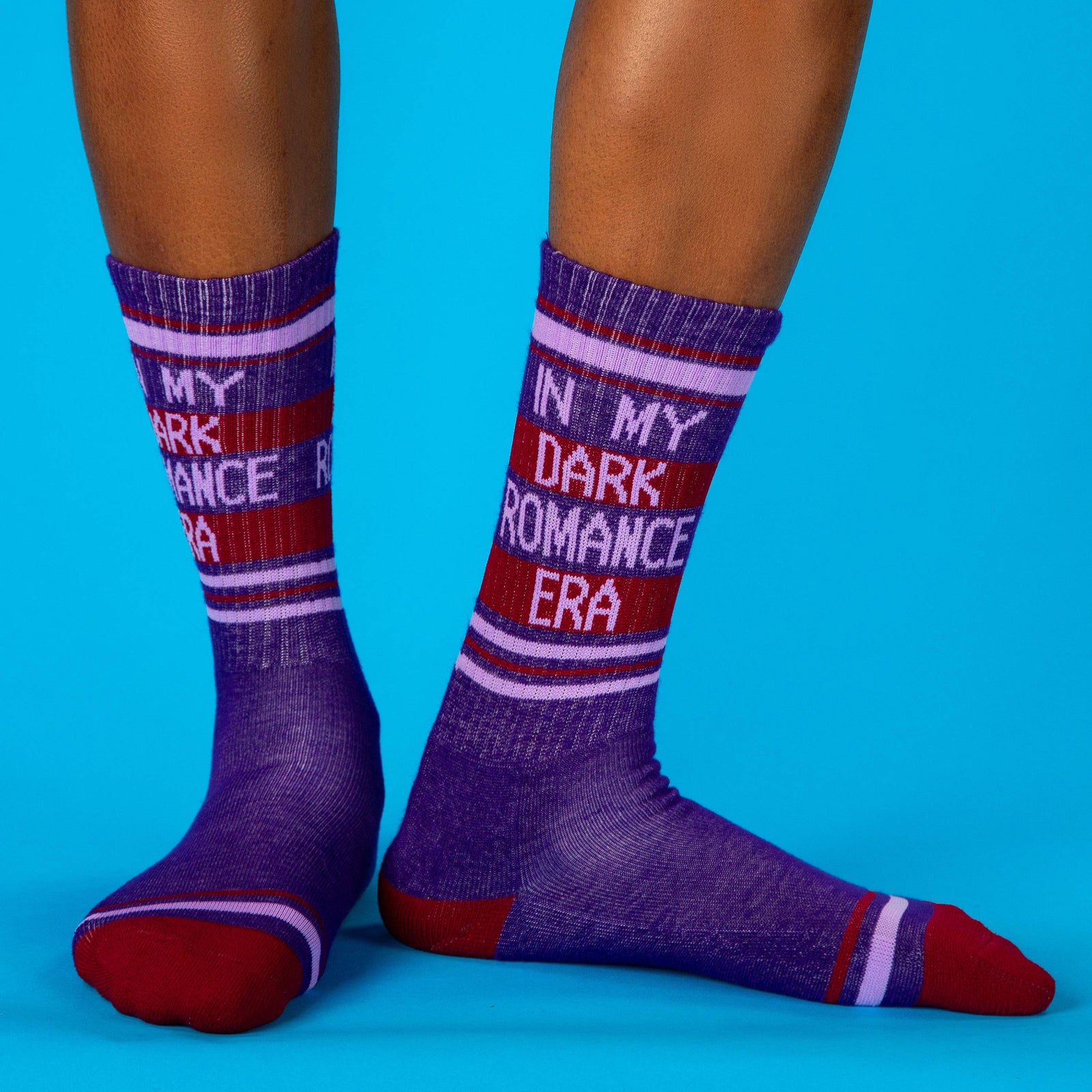 In My Dark Romance Era Gym Crew Socks BookGeek