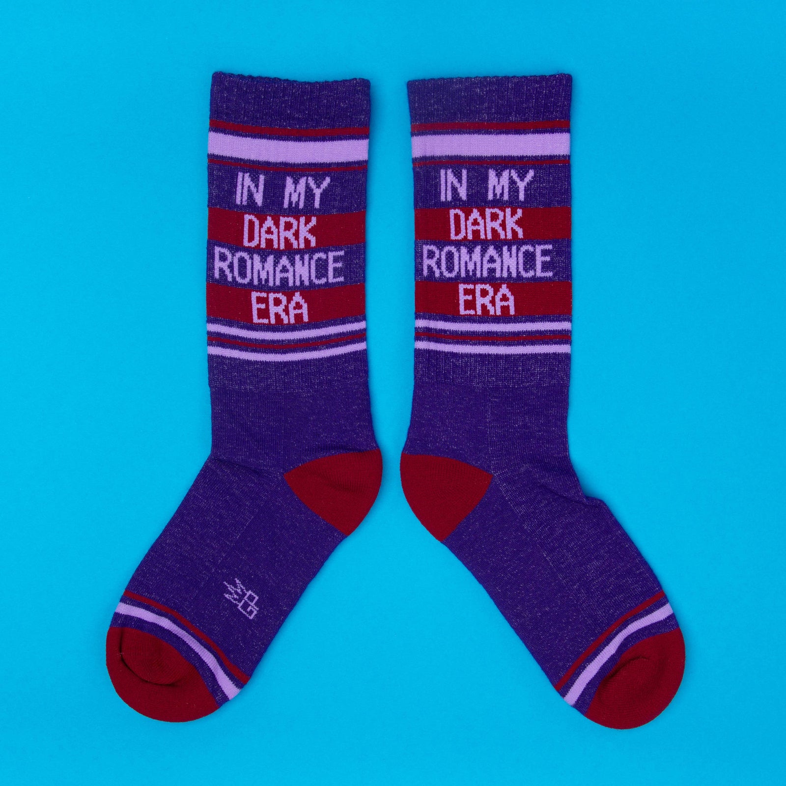 In My Dark Romance Era Gym Crew Socks BookGeek
