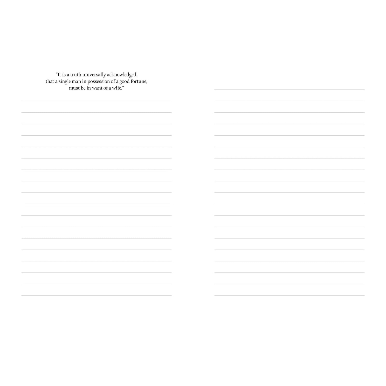 Jane Austen: A Journal BookGeek