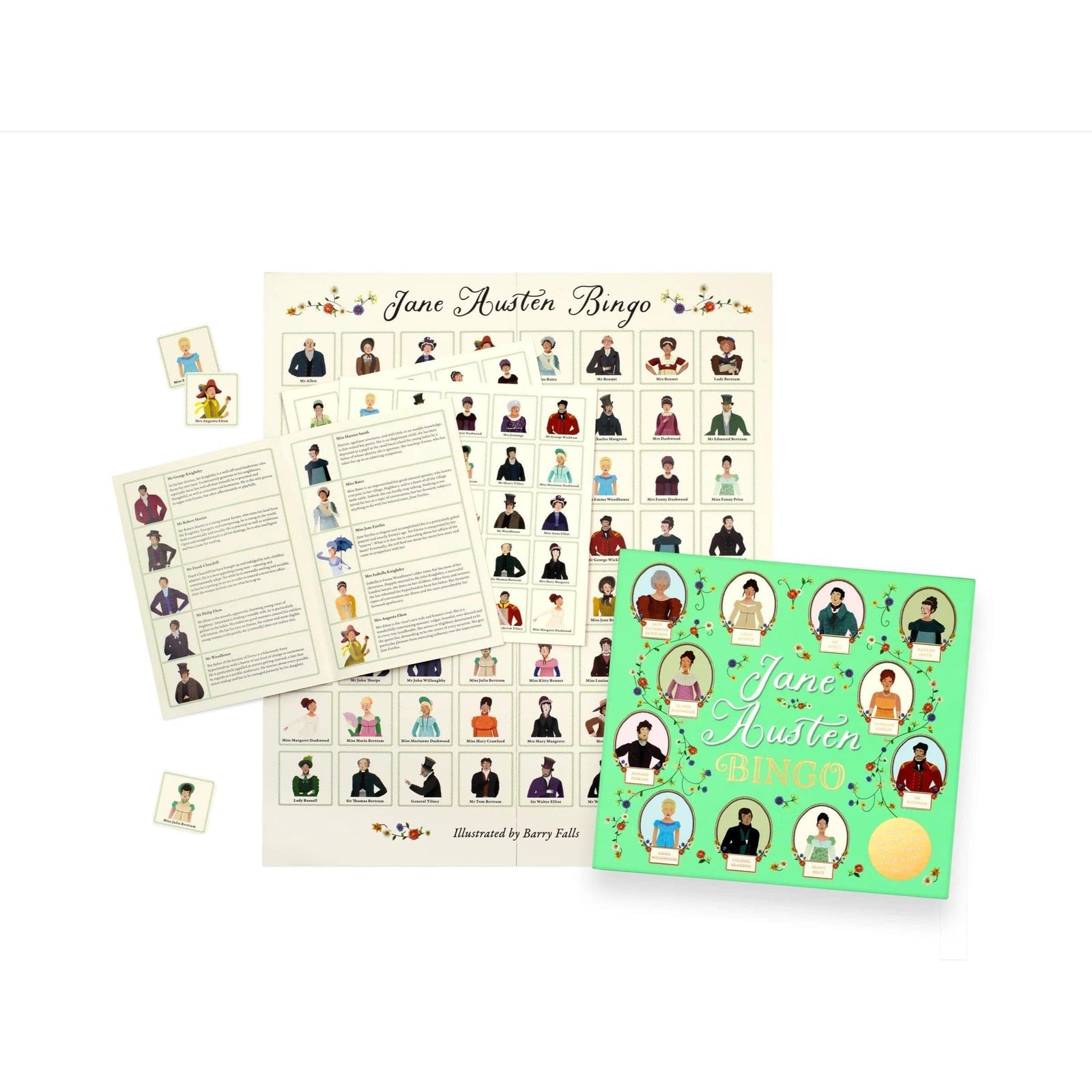 Jane Austen Bingo BookGeek