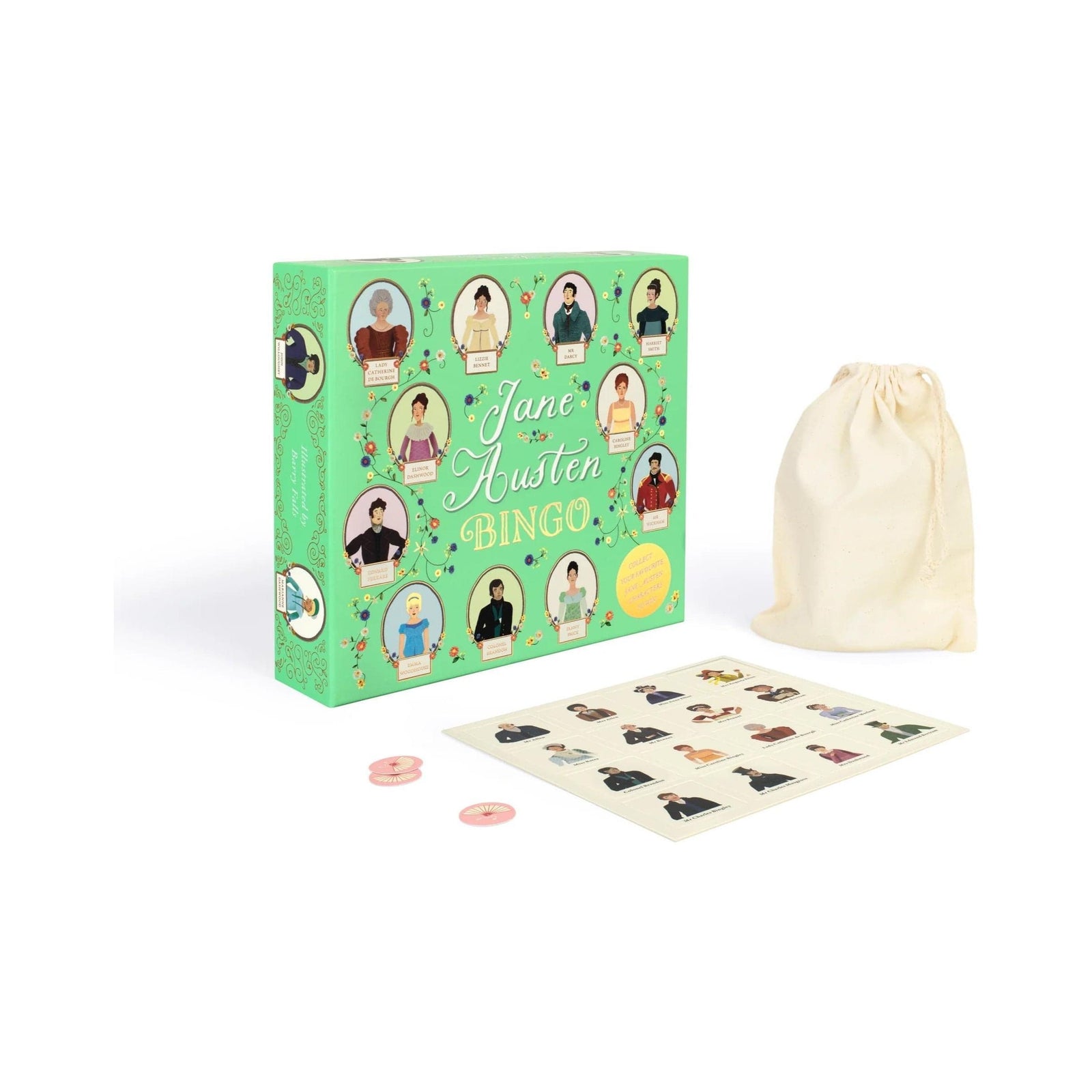 Jane Austen Bingo BookGeek