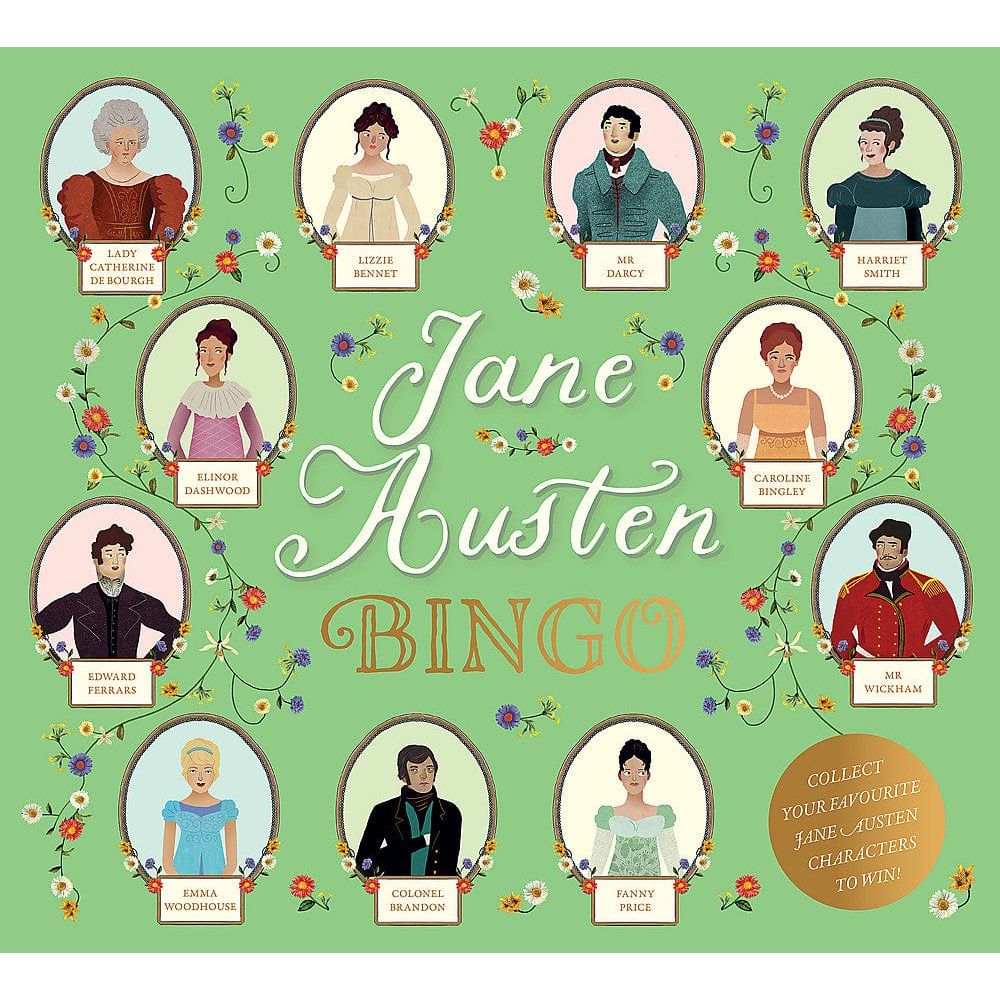 Jane Austen Bingo BookGeek