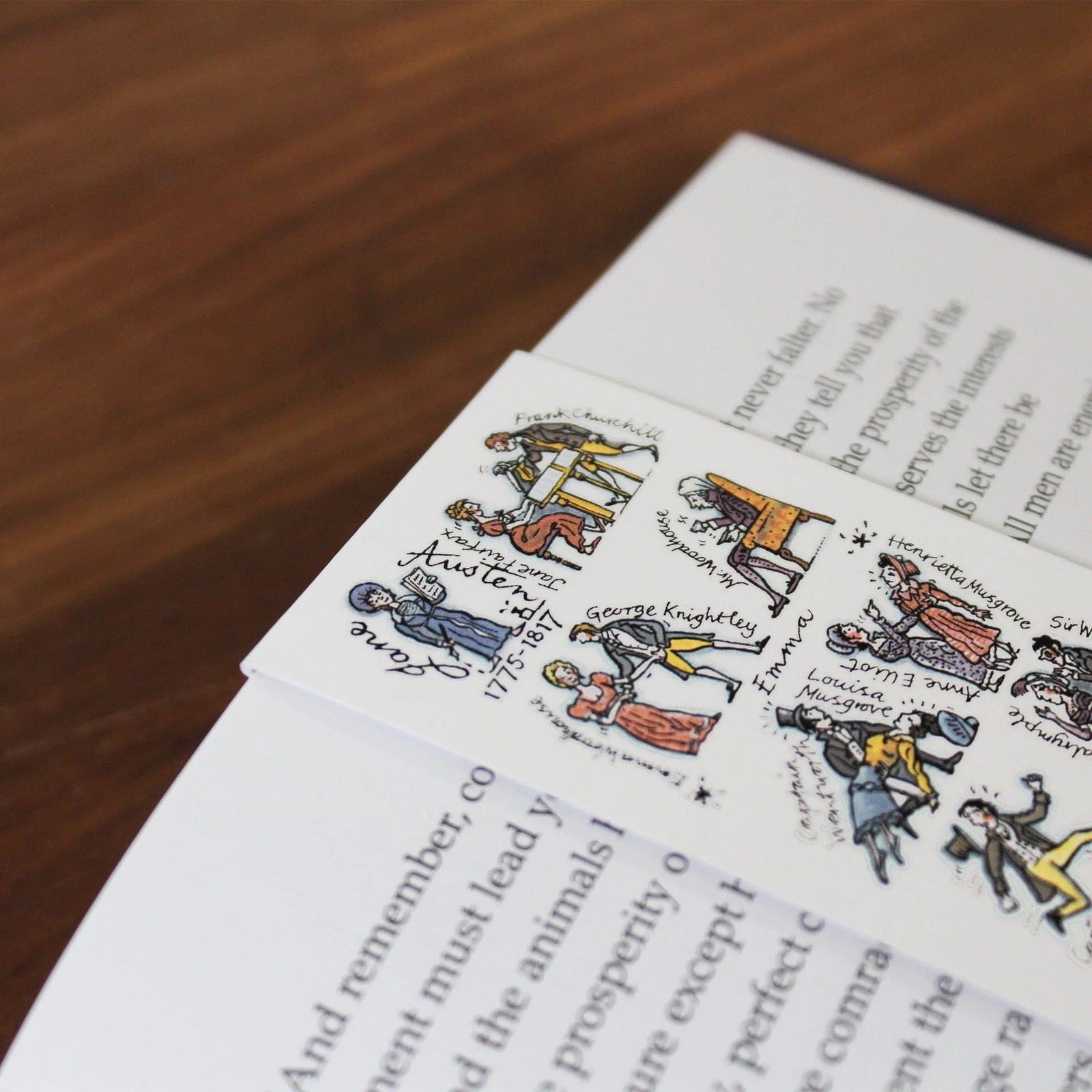 Jane Austen Magnetic Bookmark BookGeek