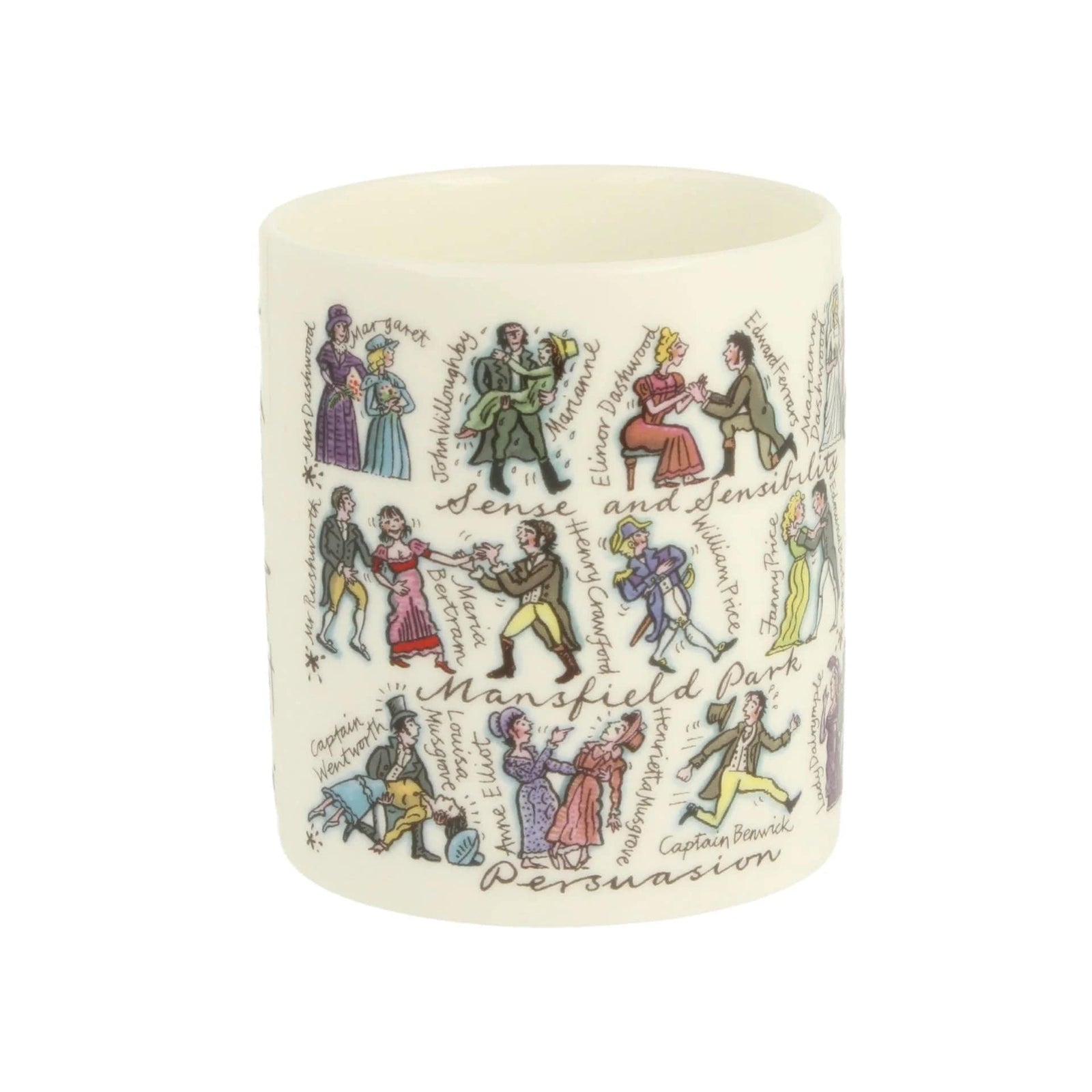 Jane Austen Pen Pot BookGeek