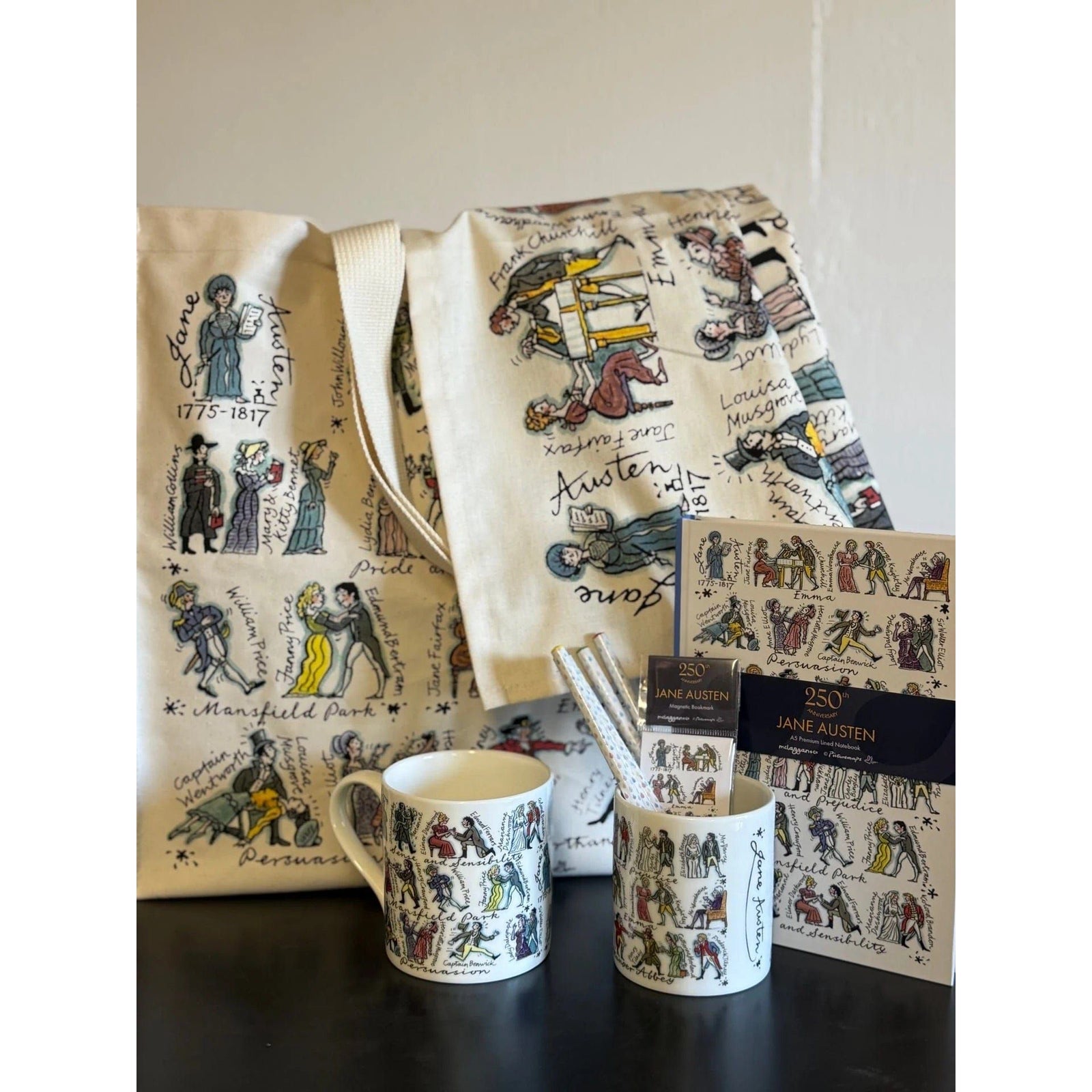 Jane Austen Tea Towel BookGeek