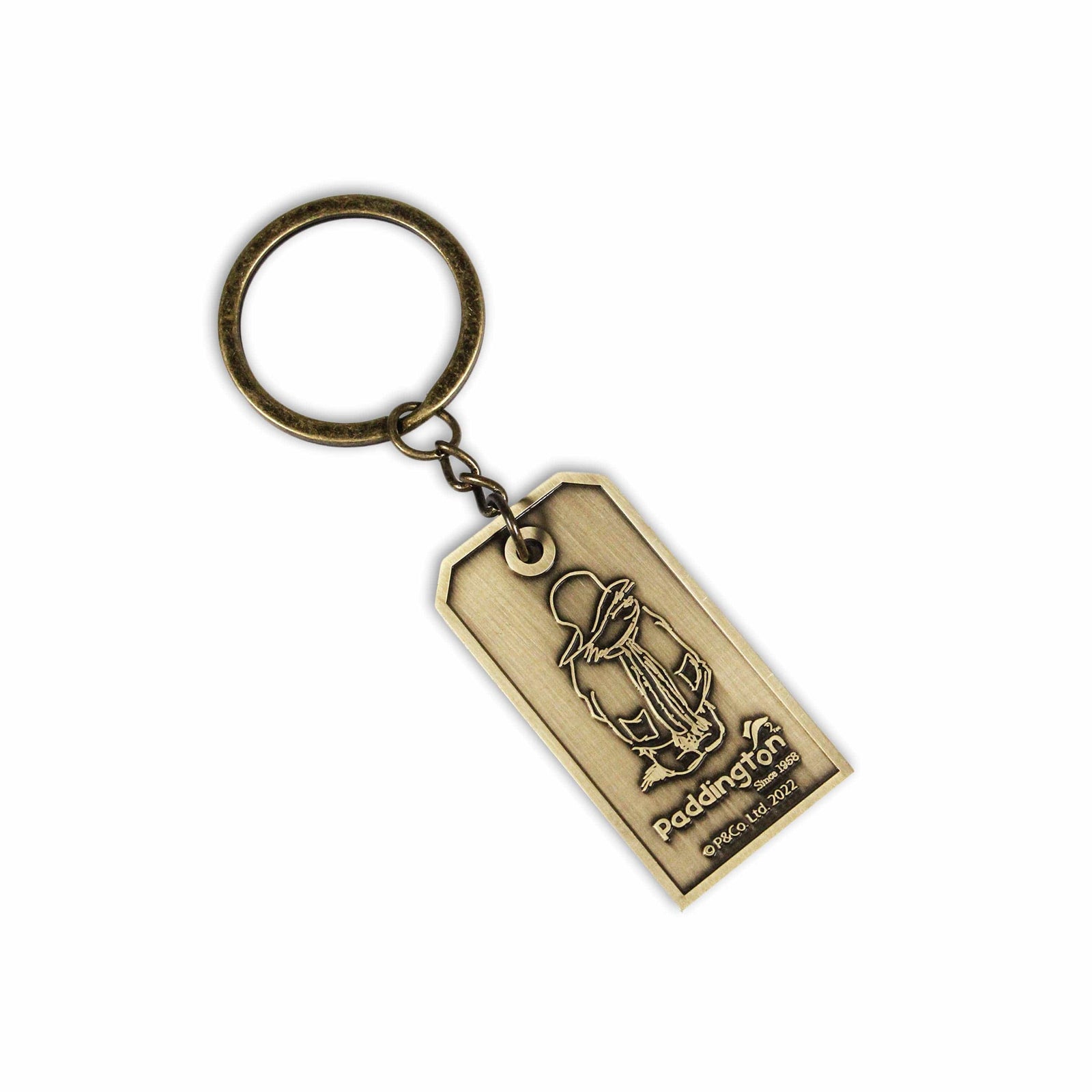 Keyring Boxed - Paddington Bear (Tag gold) BookGeek