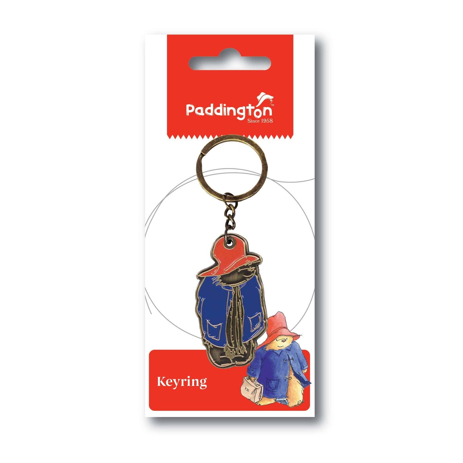 Keyring Metal - Paddington BookGeek