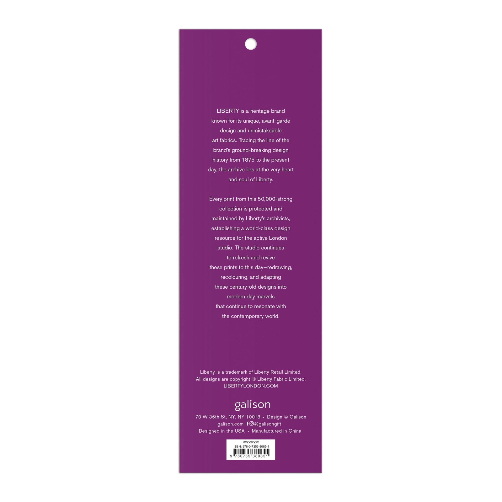 Liberty Magnetic Bookmarks BookGeek