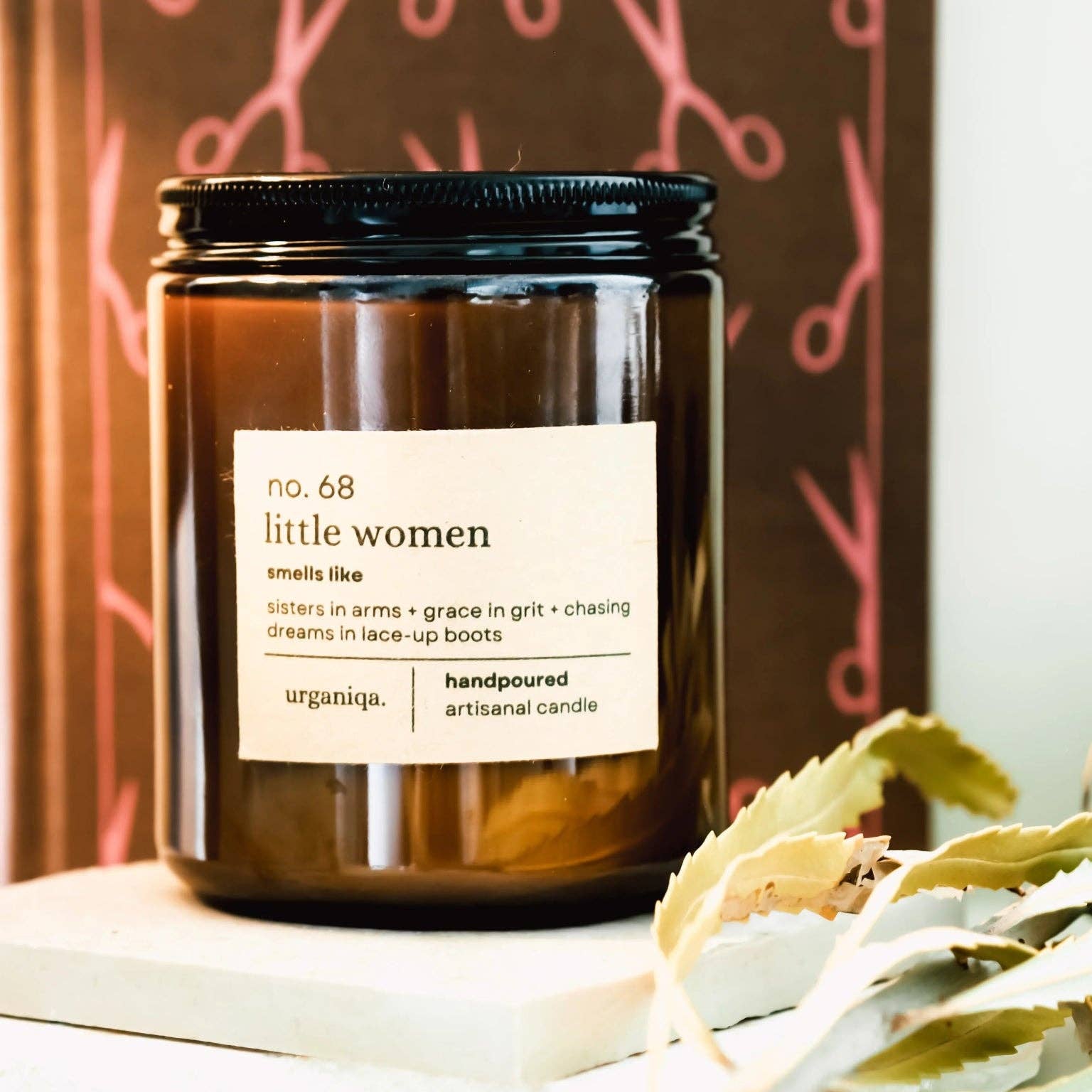 Little Women Bookish Literary-inspired Scented Candle BookGeek