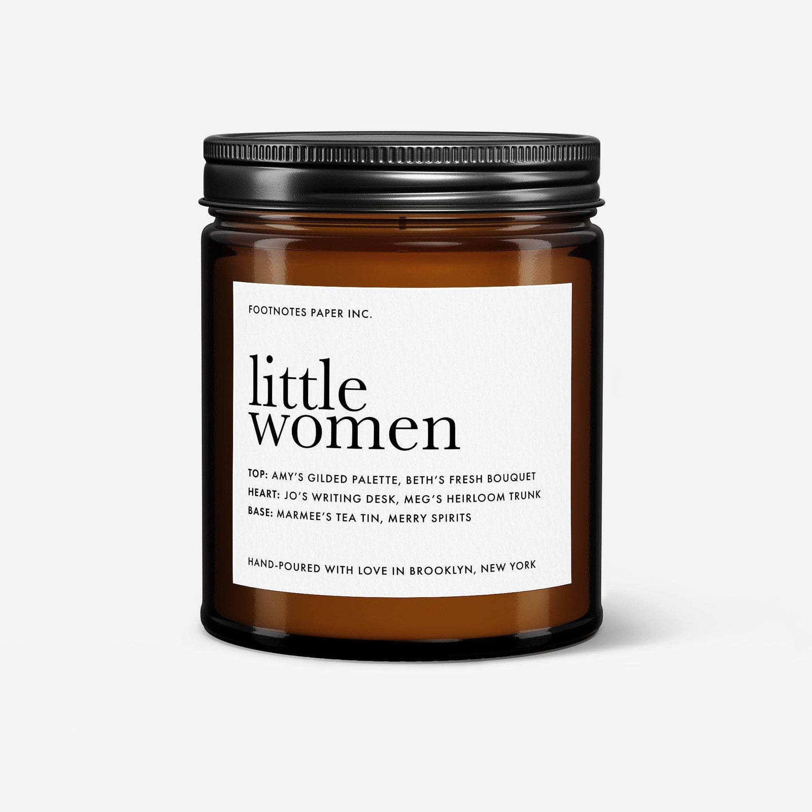 Little Women Candle | Floral Woody BookGeek
