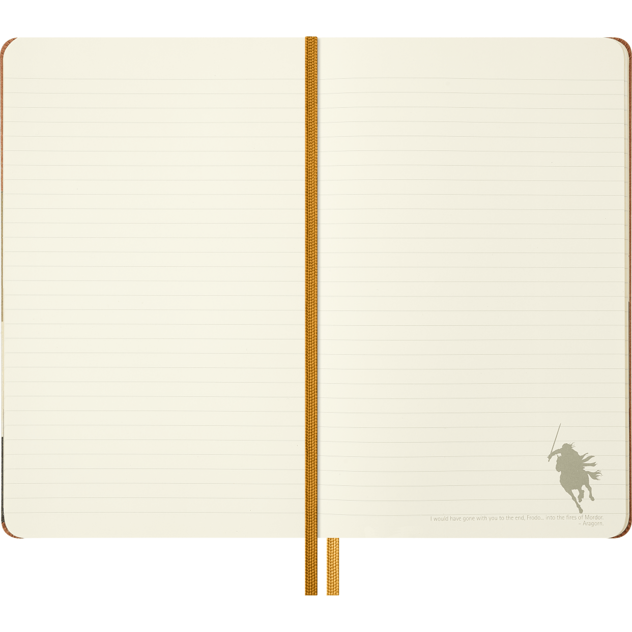 Lord of the Rings Frodo and Sam Large Ruled Notebook BookGeek