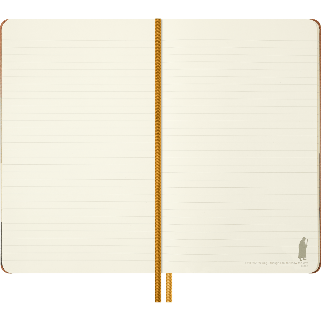 Lord of the Rings Frodo and Sam Large Ruled Notebook BookGeek