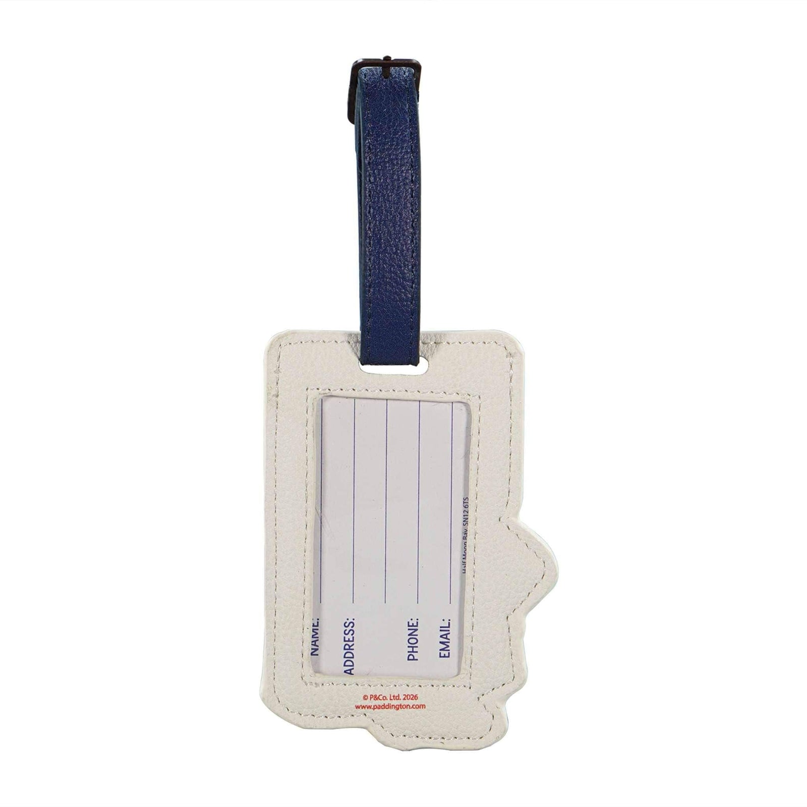 Luggage Tag PU Shaped - Paddington (Paddington London) BookGeek
