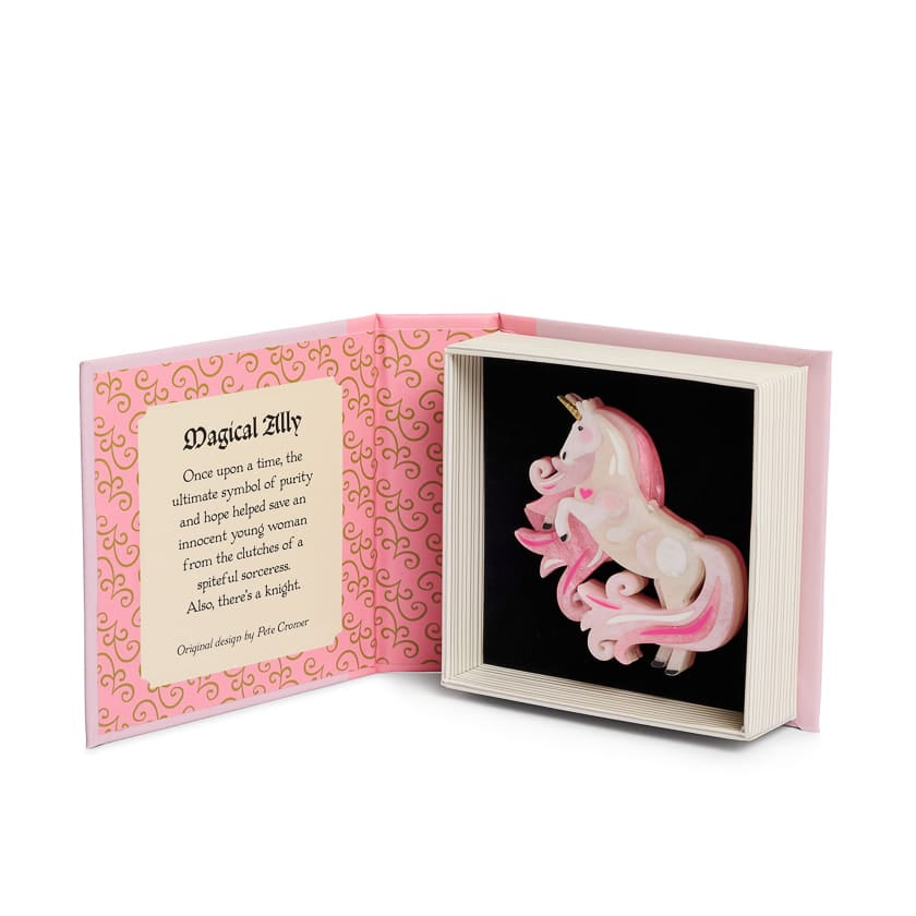 Magical Ally Brooch BookGeek