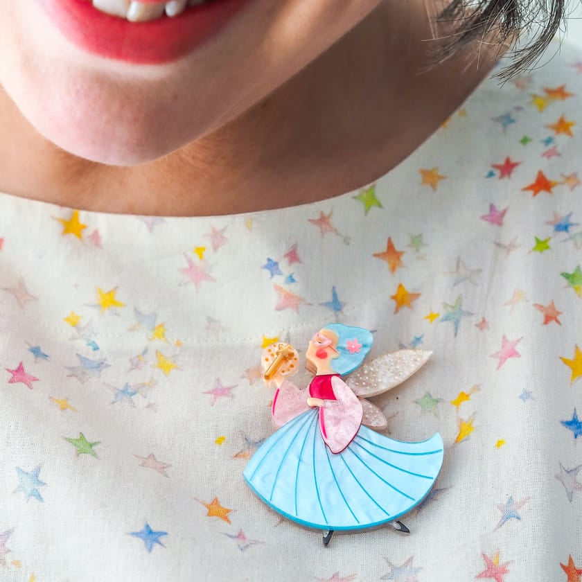 Magical Makeover Brooch BookGeek