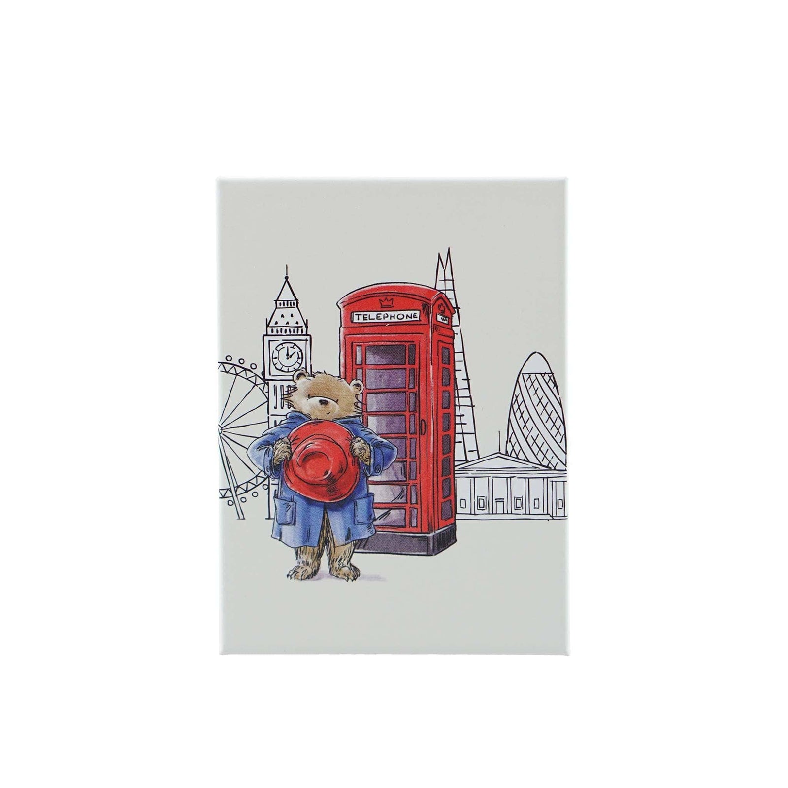 Magnet Metal - Paddington (Paddington Telephone Box) BookGeek